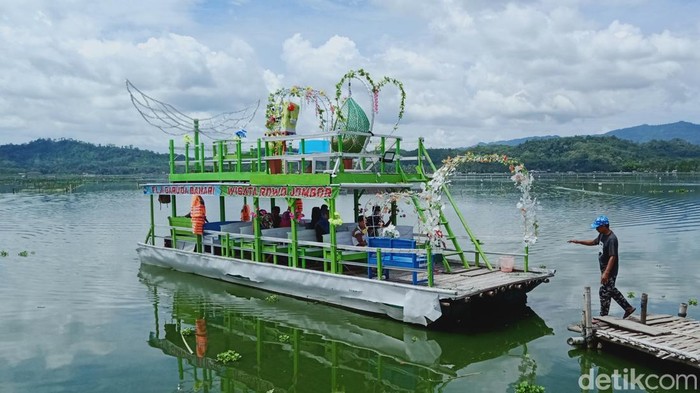 Rawa Jombor, Klaten. Foto diunggah Senin (16/1/2023).