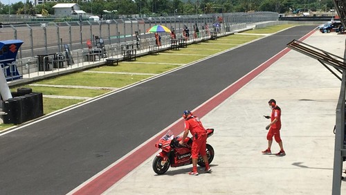 Sirkuit Mandalika Lombok.