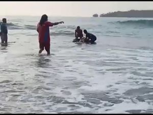 Sempat Hilang di Pantai Ciantir Sawarna Lebak, Wisatawan Ditemukan Tewas