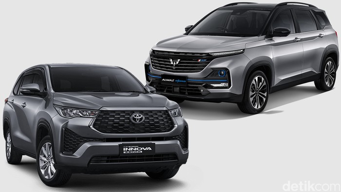 Toyota Kijang Innova Zenix Hybrid vs Wuling Almaz Hybrid