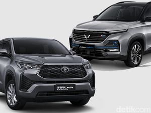 Sama-sama Mobil Hybrid Bermesin 2.0 L, Segini Beda Pajak Innova Zenix dan Wuling Almaz