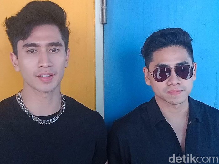 Verrell Bramasta dan Athalla saat ditemui di kawasan Jakarta.