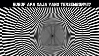 Dalam gambar ini ada beberapa huruf, coba tebak huruf apa saja? (Foto: DetikHealth)