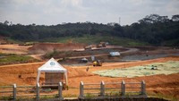 Bendungan Sepaku Semoi dapat menyuplai kebutuhan air baku sebesar 2.500 liter/detik, sebanyak 2000 liter/detik untuk IKN Nusantara, dan sisanya 500 liter/detik untuk Balikpapan. Foto: Dok. Kementerian PUPR