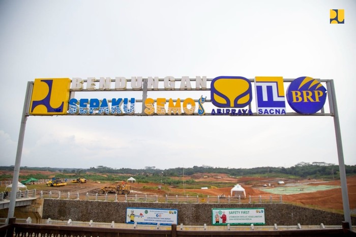 Bendungan Sepaku Semoi di Penajam Paser Utara