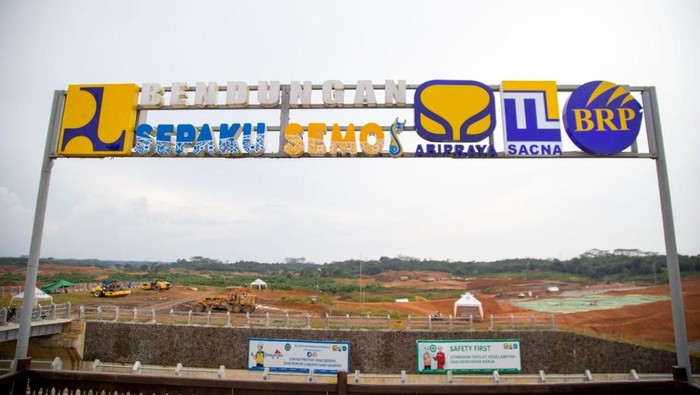 Bendungan Sepaku Semoi di Penajam Paser Utara