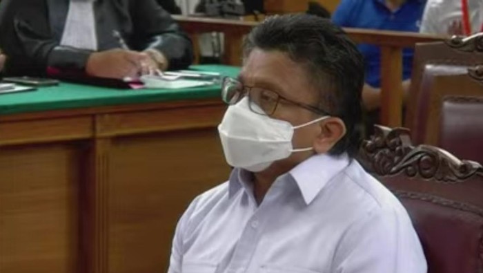 Ekspresi Ferdy Sambo (dok. TV Pool)