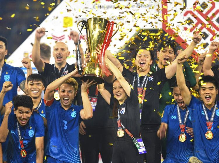 Euforia Thailand Juara Piala AFF 2022