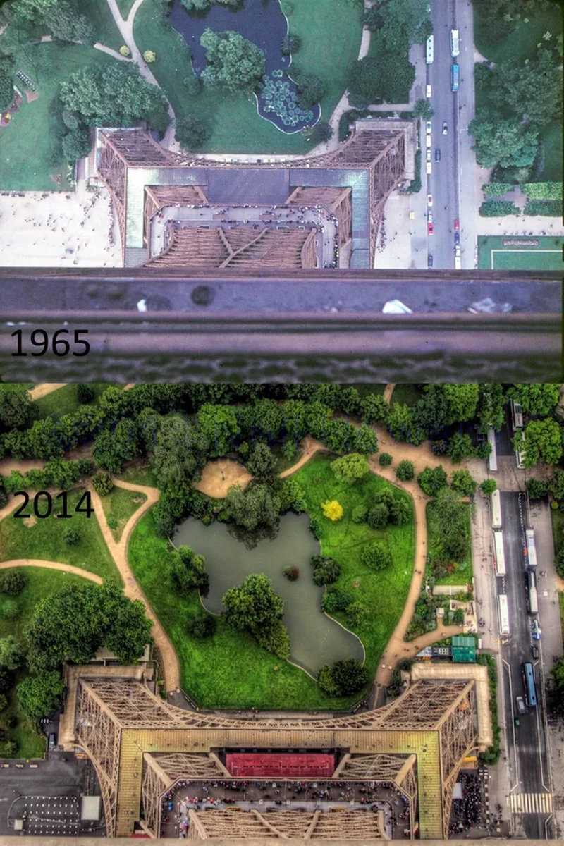 Foto ikonik dari sudut berbeda