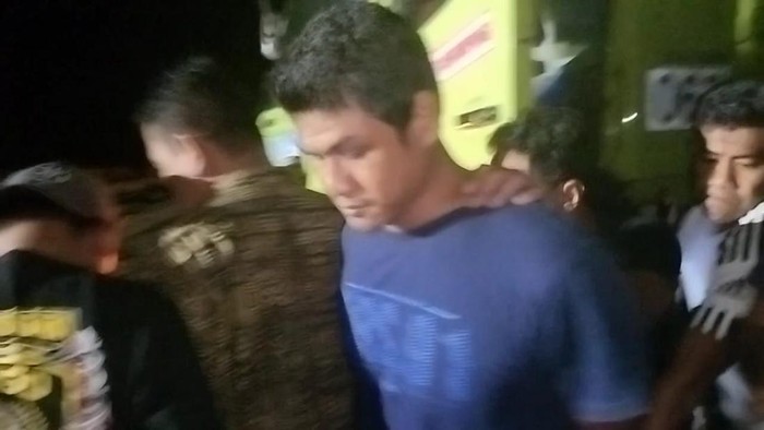 HD, pelaku pembunuhan wanita di Kotabaru yang mayatnya ditemukan di gorong-gorong.