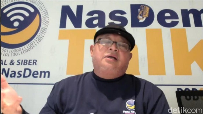 Wasekjen NasDem Hermawi Taslim