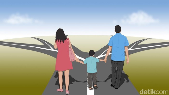 Ilustrasi pola asuh orang tua berpengaruh bagi tumbuh kembang anak.