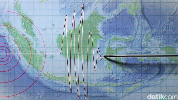 Ilustrasi Gempa Bumi di Indonesia