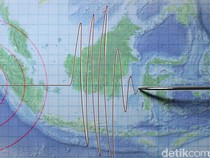 Gempa Berkekuatan M 3,4 Guncang Nias Selatan Siang Ini