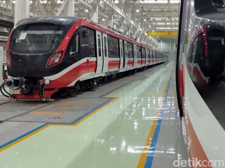 Intip Proyek LRT Jabodebek yang Sudah Hampir Rampung