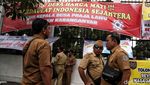 Kades Demo di DPR Tuntut Pemerintah Revisi UU Desa
