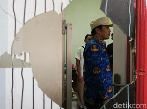 Kasus Perusakan Kantor Pasar Poncol Kota Pasuruan Akan Dilaporkan ke Polisi