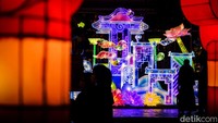 Festival lampion di sini bisa menjadi alternatif liburan Imlek. 