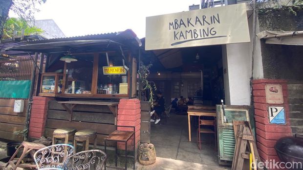 Kambing Kuliner kambing sedang viral di Bandung.