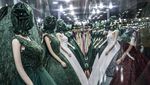 Potret Maneken Berkerudung-Bertopeng di Bawah Aturan Taliban
