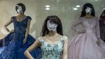 Potret Maneken Berkerudung-Bertopeng di Bawah Aturan Taliban