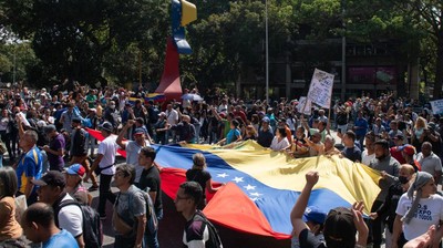 Guru dan Pensiunan di Venezuela Gelar Demo Tuntut Kenaikan Gaji