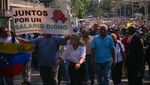 Guru dan Pensiunan di Venezuela Gelar Demo Tuntut Kenaikan Gaji