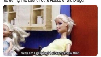 Reaksi nonton The Last of Us... Foto: Twitter