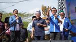 Momen Dua Menteri Ramaikan Ultah Kabupaten Langkat