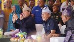 Momen Dua Menteri Ramaikan Ultah Kabupaten Langkat