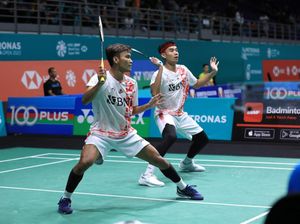 Bagas/Fikri Tumbang di Perempatfinal Indonesia Masters 2023