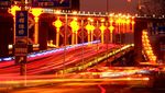 Pernak-pernik Imlek Mulai Hiasi Jalanan di Beijing