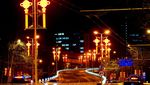 Pernak-pernik Imlek Mulai Hiasi Jalanan di Beijing