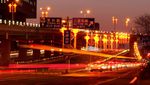 Pernak-pernik Imlek Mulai Hiasi Jalanan di Beijing