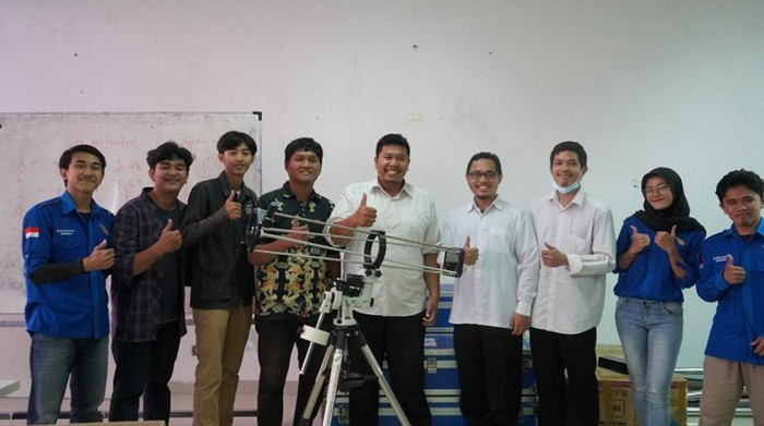 Teleskop buatan mahasiswa ITERA