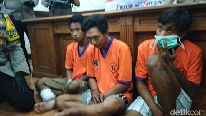 Tiga maling motor di 15 TKP di Surabaya setelah ditangkap