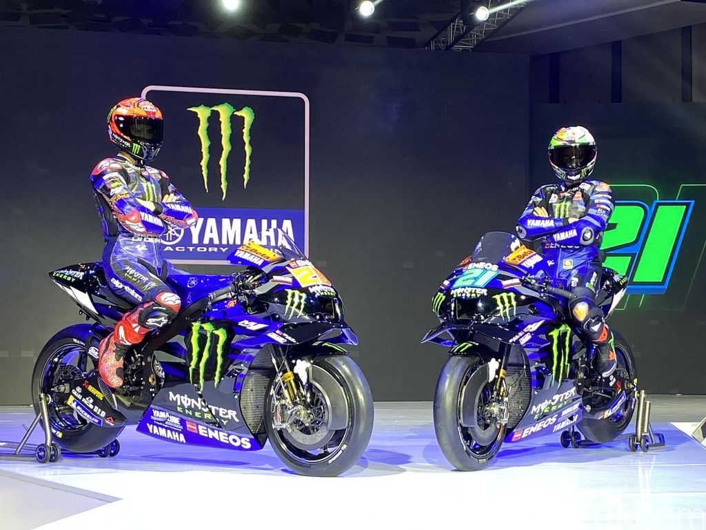 Yamaha Rilis Livery MotoGP 2023 di Indonesia.