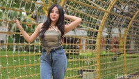 Caca Aqeela mulai jadi model di 2019 makin hits saat jadi finalis Miss Popular season 2 tahun lalu. (Foto: Ari Saputra)
