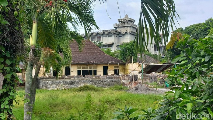 Dalem Tumenggungan, Solo, yang kini rata dengan tanah, Rabu (18/1/2023).