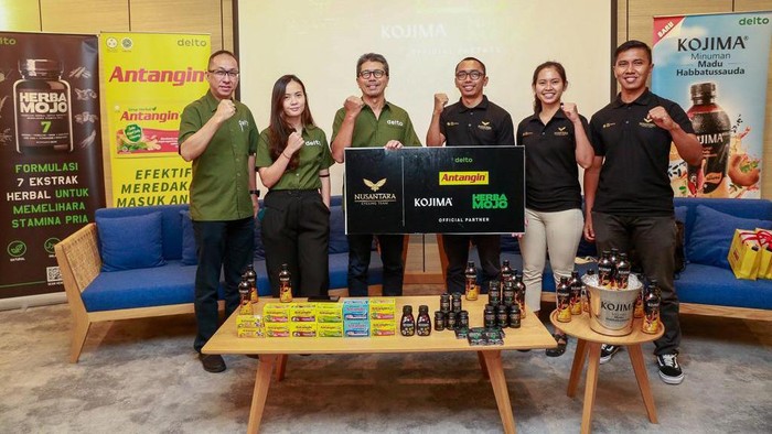 Klub balap sepeda ternama Tanah Air, Nusantara Cycling Team resmi mendapat dukungan sponsorship dari tiga produk kesehatan berbasis herbal yakni Antangin, KOJIMA dan Herbamojo.