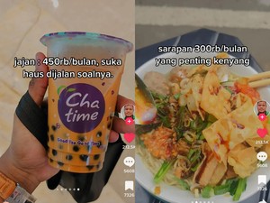Sultan! Driver Ojol Ini Beberkan Biaya Makan Rp 2,2 Juta per Bulan