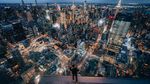 Melihat Kota New York dari Balkon Langit