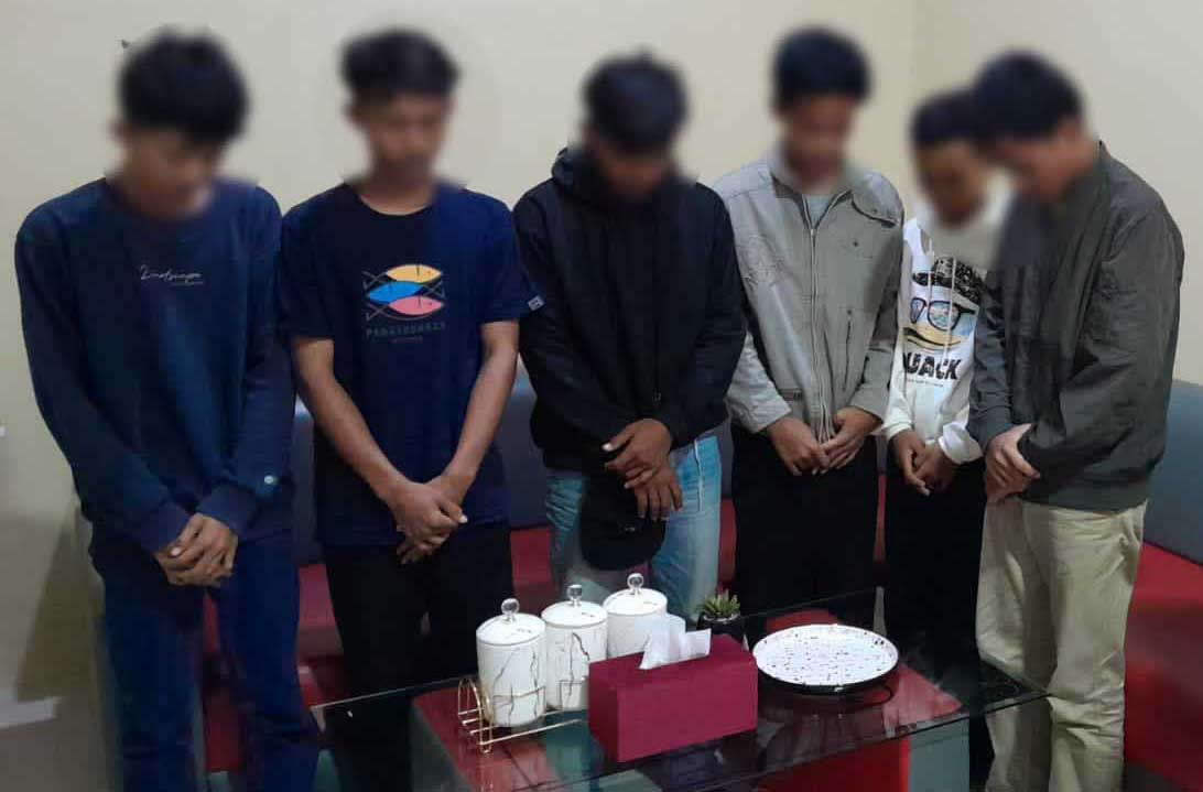 Enam pemerkosa bocah di Brebes ditangkap Selasa (17/1/2023).