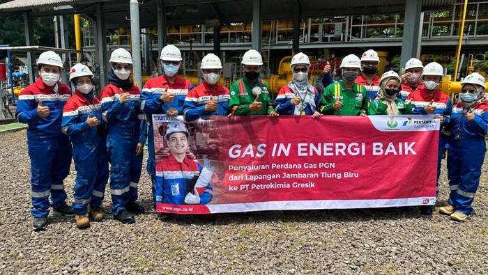 Gas Jambaran Tiung Biru Mulai Dialirkan ke Industri Petrokimia