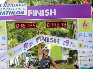 ITB Jatiluhur International Triathlon 2023 Selesai, Ini Hasilnya