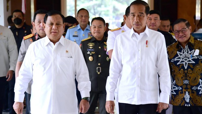 Jokowi Hadiri Rapim Kemhan 2023 Jokowi Hadiri Rapim Kemhan 2023