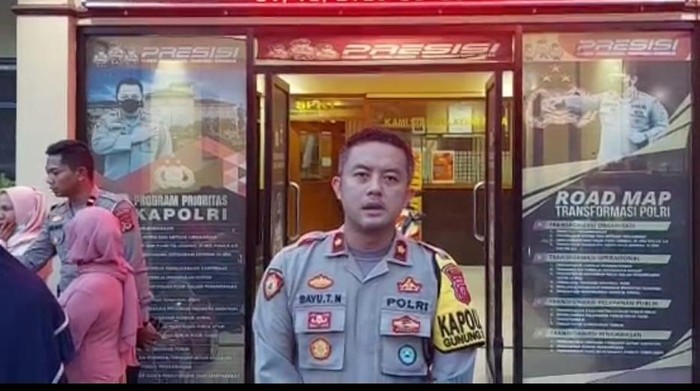Kapolsek Gunung Putri Kompol Bayu Tri Nugraha