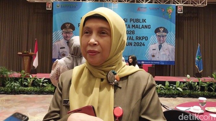 Kepala Dinsos-P3AP2KB Kota Malang Penny Indriani.