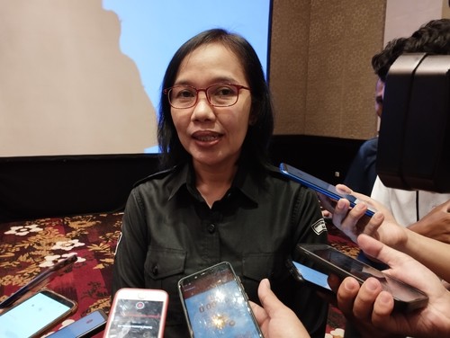 Kepala Divisi Teknis Penyelenggara KPU Bali, Luh Putu Sri Widyastini. (Foto: Nuranda Indrajaya/detikBali)