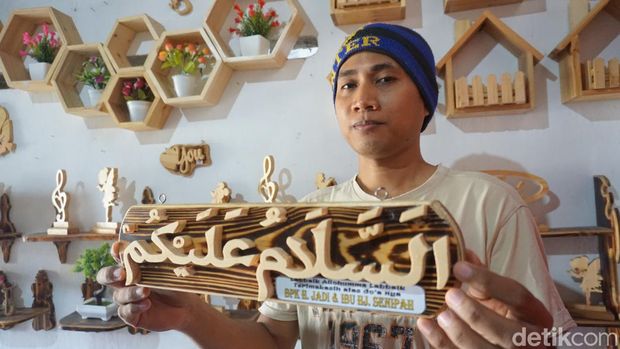 kerajinan kayu bekas palet